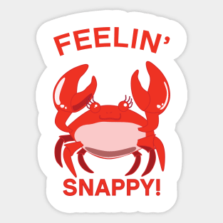 Crab Sticker